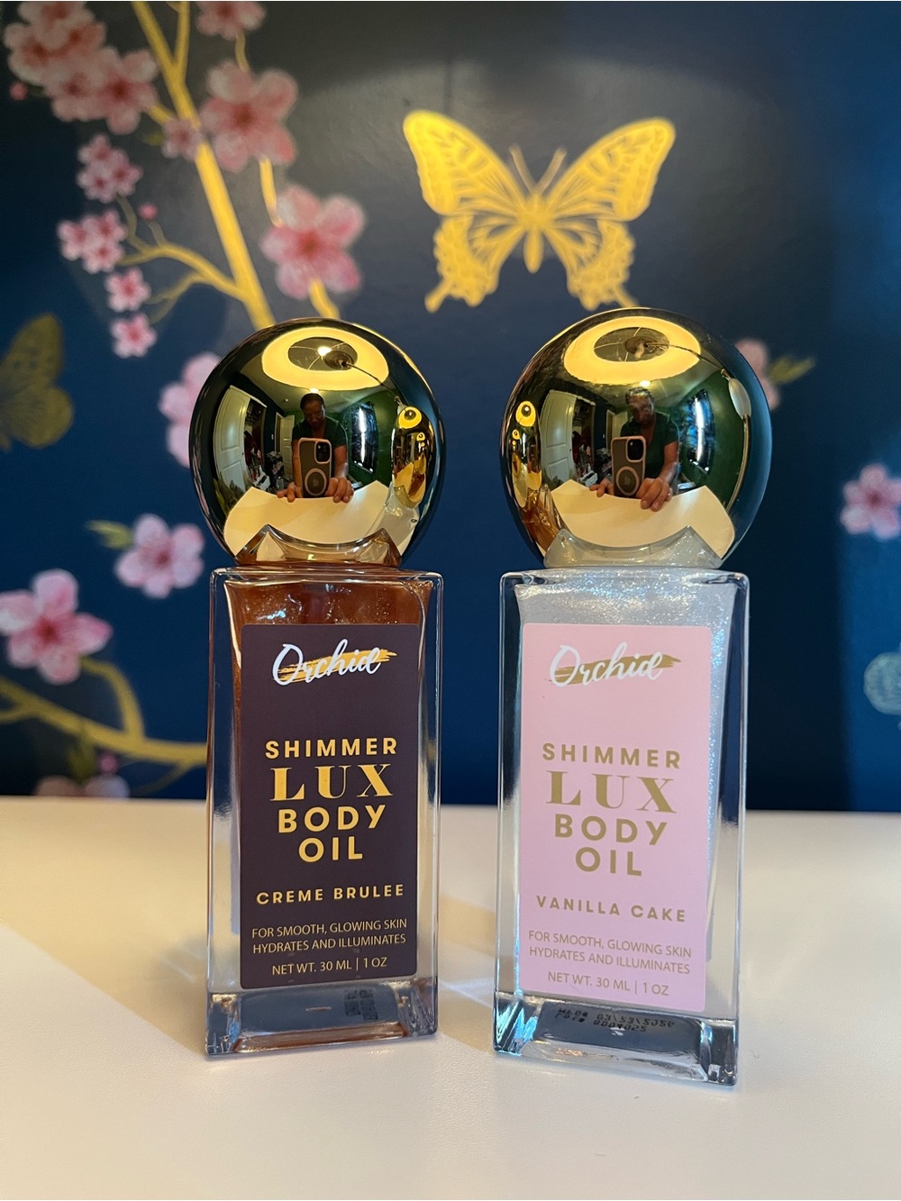 Shimmer Lux Body Oil - Creme Brulee (Brown)